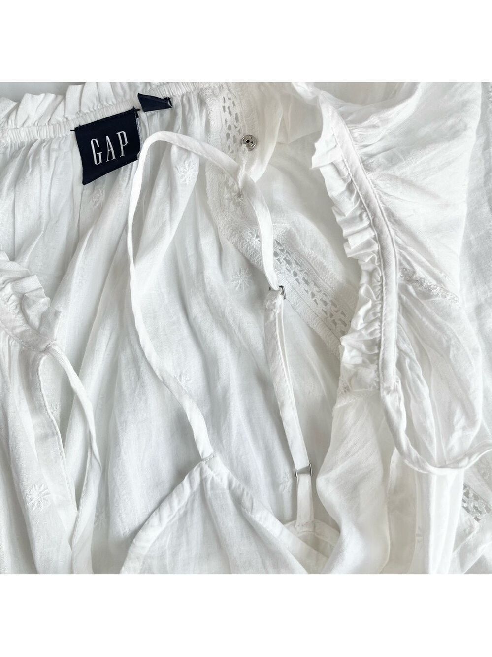 Gap Flutter Sleeve Mini Dress - Picture 9 of 11